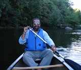 Paul in Canoe