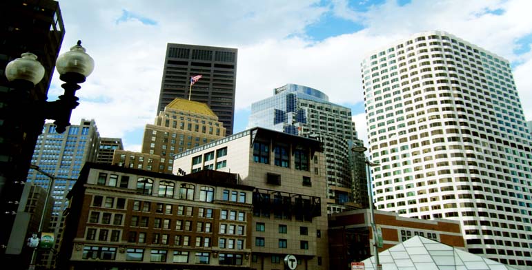 Boston's Financial District