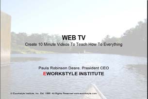 Web TV Seminar slide
