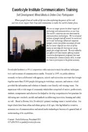 EI Online Training Handout